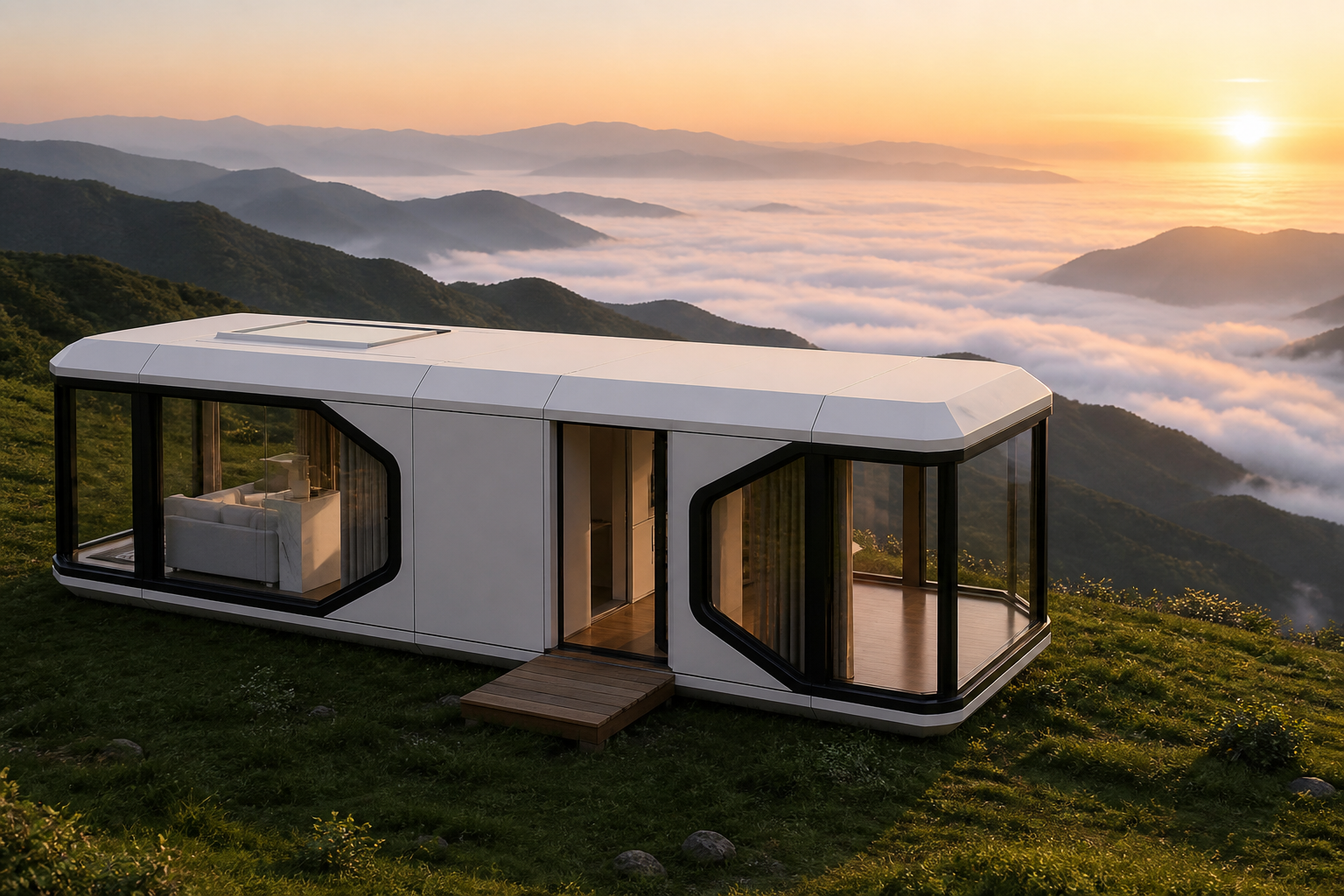 Mountain Panorama Capsule Suite