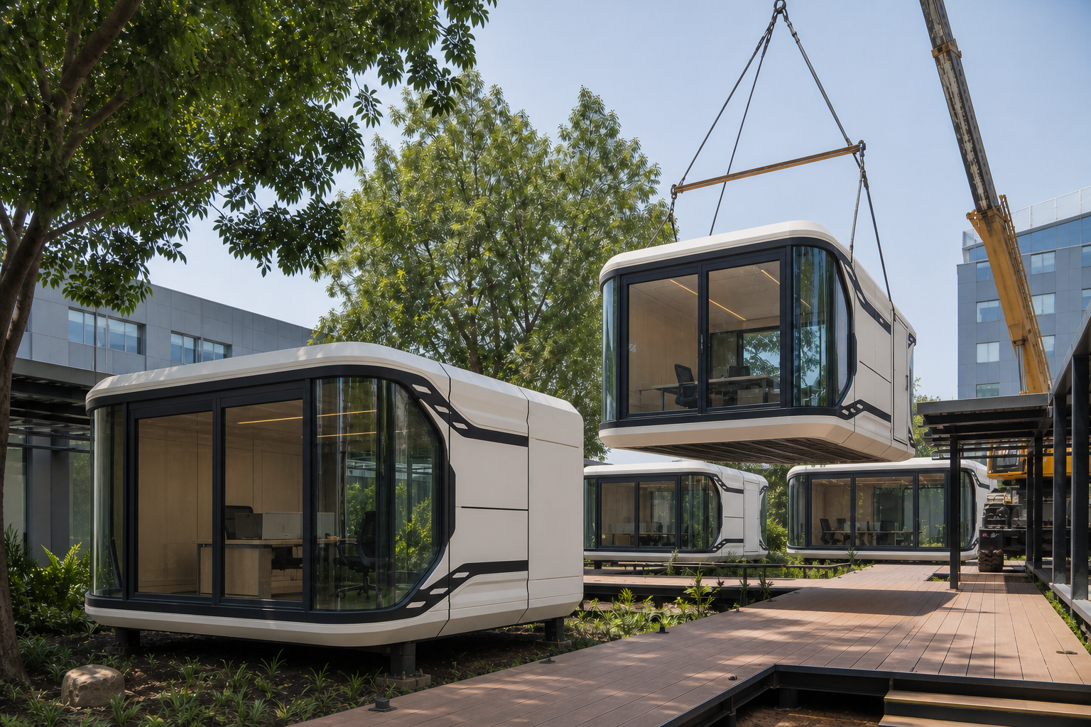 Modular Capsule Co-working Studio gallery 2
