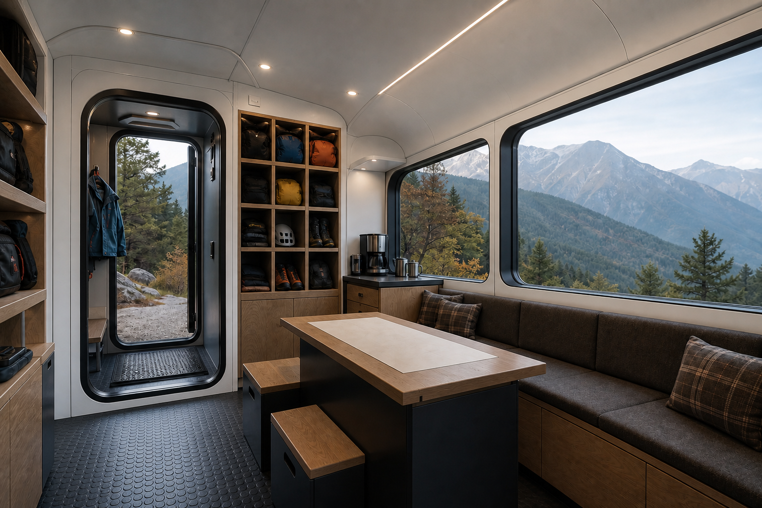 Modular Capsule Mountain Trail Basecamp gallery 1